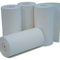 Staples Handheld/Mobile Printer Thermal Paper Rolls, INTERMEC PB40, PB41, PW40, 1-Ply, 4 3/8" x 115', 50/Carton (3117)