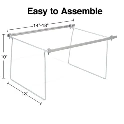 Staples Hanging File Folders, Stright Cut, Letter Size, Assorted Colors (ST419614)