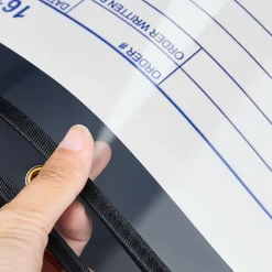 Staples Heavy Weight Job Ticket Holder, 11" x 14", Clear, 25/Pack (28488)