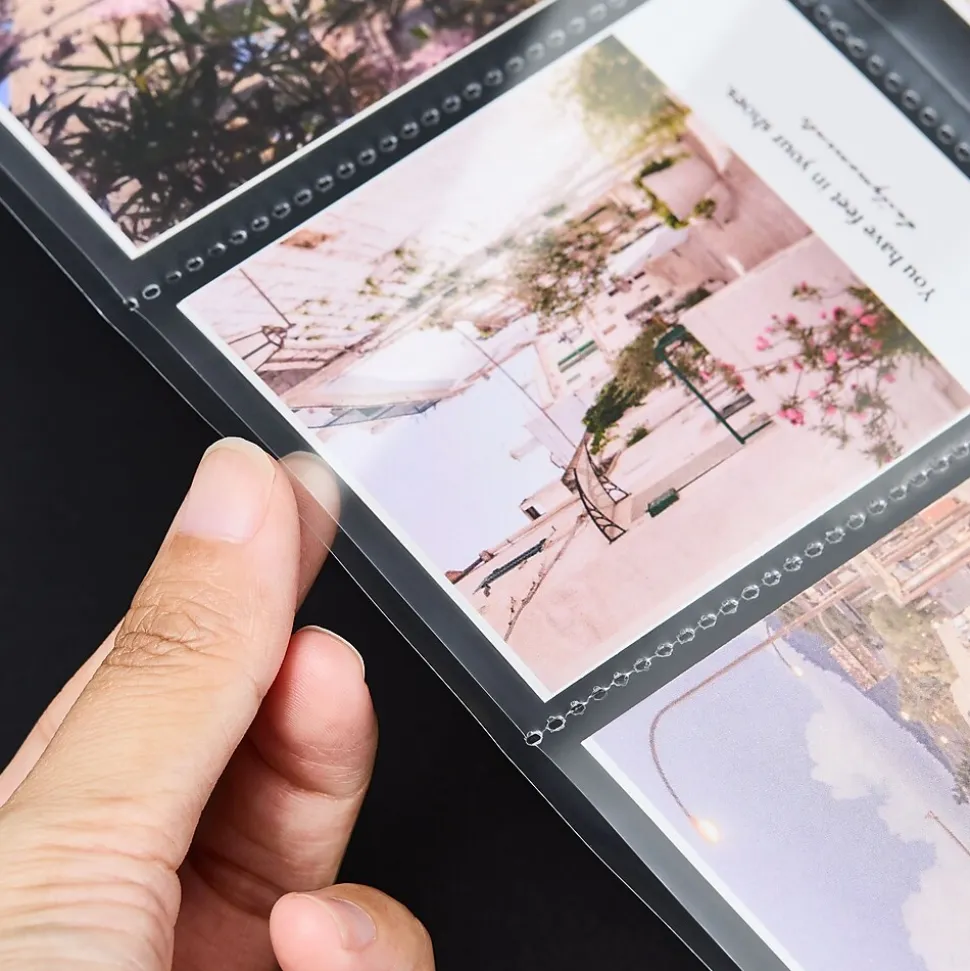 Staples Heavy Weight Trading Card Pages, 8.5" x 11", Clear, 50/Pack (51511)