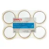 Staples® Heavy-Duty Shipping Tape, 1.88" x 43.7 Yds, Clear, 6/Rolls (ST-HM-40-6)