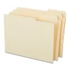 Staples Heavyweight File Foldes, 1/3-Cut Tab, Letter Size, Manila, 12/Pack (WPT20537)
