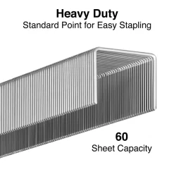 Staples High-Capacity Staples, 3/8
