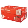 Staples 3-Hole Punch Copy Paper, 8.5" x 11", 20 lbs., 500 Sheets/Ream, 10 Reams/Carton (221192)