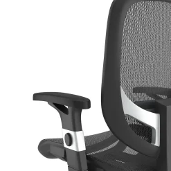 Staples Hyken Ergonomic Mesh Swivel Task Chair, Black (UN59460)