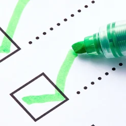 Staples® Hype! Stick Highlighters, Chisel Tip, Assorted, 5/Pack (34657-CC)