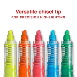Staples Hype! Stick Highlighters, Chisel, Assorted, Dozen (14598)