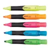 Staples Hype Tank Highlighters with Grip, Chisel Tip, Assorted, 5/Pack (29228)