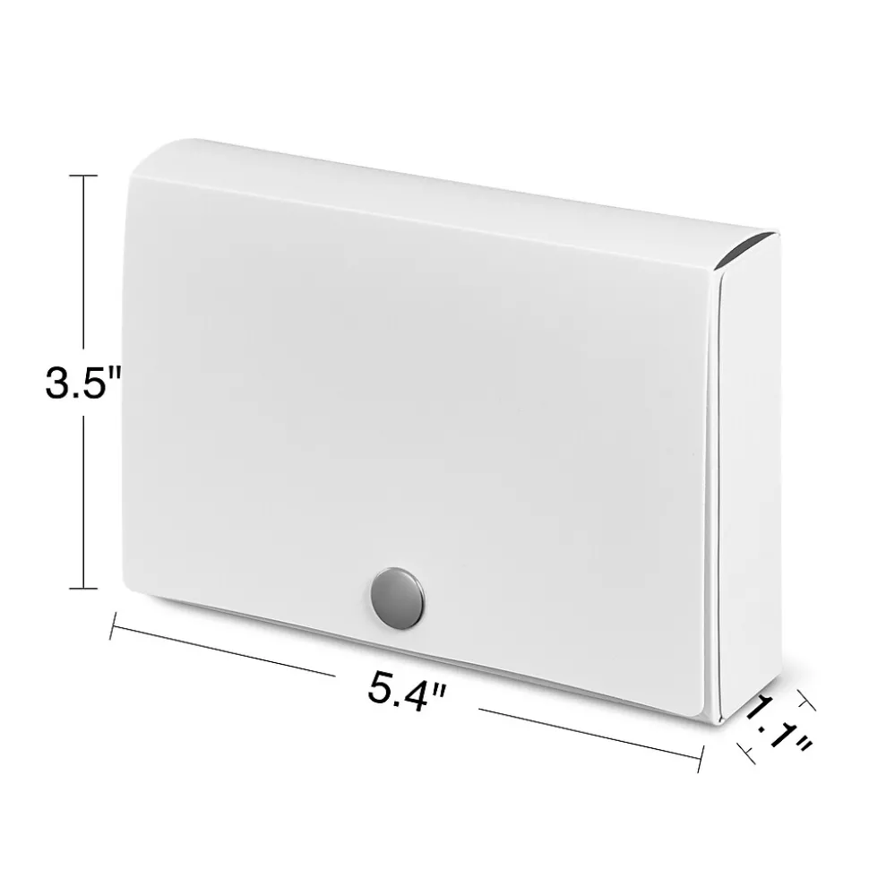 Staples® Index Card Holder for 3" x 5" Cards, 100 Card Capacity, Assorted (ST50992-CC)