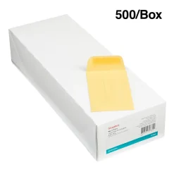 Staples Kraft #3 Coin Envelope, 2 1/2 x 4 1/4, Brown, 500/Box (ST19847-CC)