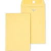 Staples Kraft Clasp & Moistenable Glue Catalog Envelopes, 6" x 9", Brown, 100/Box (ST186999-CC)