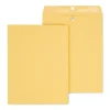 Staples Kraft Clasp & Moistenable Glue Catalog Envelopes, 10" x 13", Brown Kraft, 12/Pack (ST19005/19005)