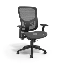 Staples Kroy Ergonomic Mesh Swivel Task Chair, Black (UN59456)