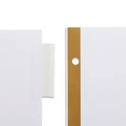 Staples Large Tab Insertable Dividers, 5-Tab, Clear (13491/11122)