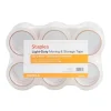 Staples Lightweight Moving & Storage Packing Tape , 2.83" x 54.6 yds., Clear, 6/Rolls (52204)