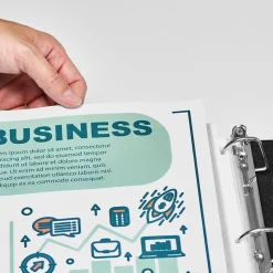 Staples Lightweight Sheet Protector, 8.5