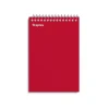 Staples Memo Pad, 4" x 6", College Ruled, Assorted Colors, 50 Sheets/Pad, 5 Pads/Pack (ST11494N)
