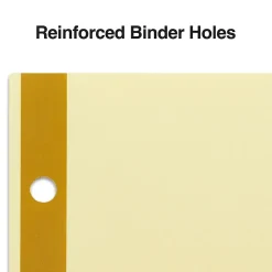 Staples Monthly Pre-Printed Monthly Paper Divider, Jan-Dec, Buff with Black Tabs, 1 Set (13551/11484)