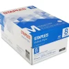 Staples Multiuse Copy Paper, 8.5" x 11", 20 lbs., 94 Brightness, 500 Sheets/Ream, 8 Reams/Carton (26860-CC)