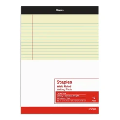 Staples Notepads, 8.5