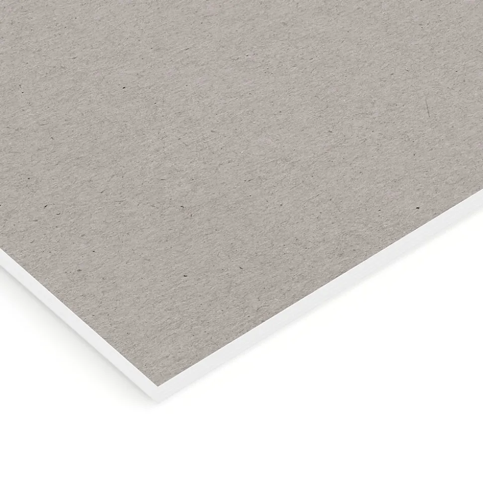 Staples Notepads, 8.5" x 11.75", Wide Ruled, White, 50 Sheets/Pad, Dozen (ST57339M/57339)