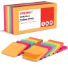 Staples Notes, 3" x 3", Dusk to Dawn Collection, 100 Sheet/Pad, 12 Pads/Pack (S-33BR12/52567)