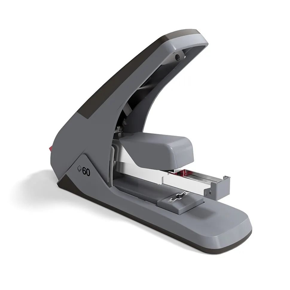 Staples One-Touch Desktop Stapler, 60-Sheet Capacity, Black, 10/Case (TR58490)