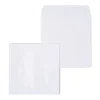 Staples Open End CD/DVD Envelopes, 5" x 5", White, 50/Box (12257)
