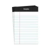 Staples® Perforated Mini Legal Writing Pads - Narrow Ruled, 3.5" x 2.5", White, 3/Pack (10871)