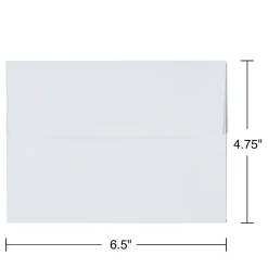 Staples Photo A6 Invitation Envelopes, 4 3/4
