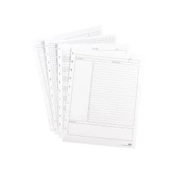 Staples Premium Arc Notebook System Refill Paper, 8.5
