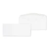 Staples Premium Gummed #10 Business Envelopes, 4 1/8" x 9 1/2", White, 500/Box (19264VP)