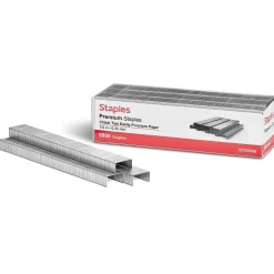 Staples Premium Staples, 1/4" Leg Length, 5000/Box (TR58088)