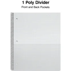 Staples Premium 1-Subject Notebook, 8