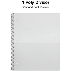 Staples Premium 1-Subject Notebook, 8