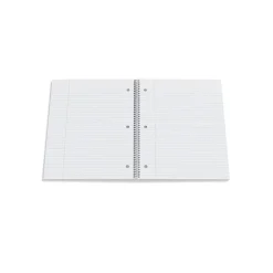 Staples Premium 1-Subject Notebook, 8.5" x 11", College Ruled, 100 Sheets, Pink, 12 Notebooks/Carton (TR51448Ct)