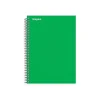Staples Premium 1-Subject Notebook, 4.38" x 7", College Ruled, 80 Sheets, Reissue Green (TR58350M)