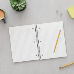 Staples Premium 3-Subject Notebook, 8.5