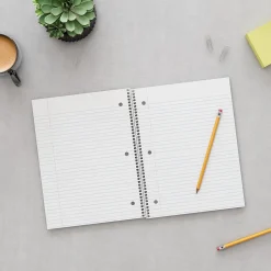 Staples Premium 3-Subject Notebook, 8.5