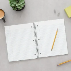 Staples® Premium 3-Subject Subject Notebooks, 8.5