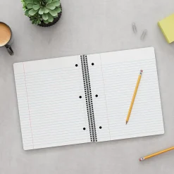 Staples Premium 5-Subject Subject Notebooks, 8.5