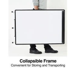 Staples Presentation Flip Chart Easel, White Steel (28217US/50445US)