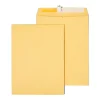 Staples QuickStrip EasyClose Kraft Self Seal Catalog Envelopes, 9" x 12", Brown, 100/Box (ST381970-CC)