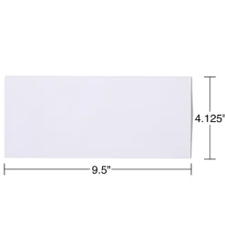 Staples QuickStrip EasyClose Self Seal #10 Business Envelopes, 4 1/8