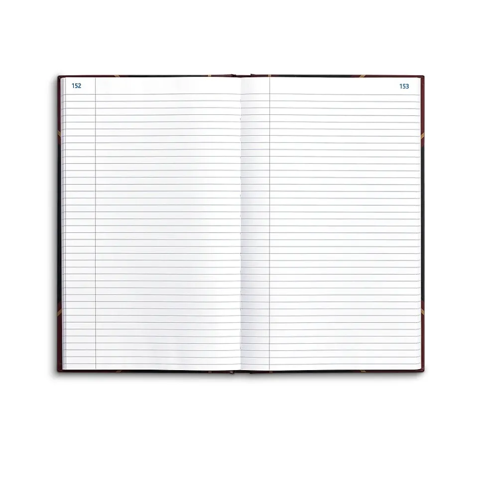 Staples Record Book, Black, 300 Sheets/Book (217919)