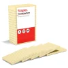 Staples Recycled Notes, 4" x 6", Sunshine Collection, Lined, 100 Sheet/Pad, 5 Pads/Pack (S46YR/552572)