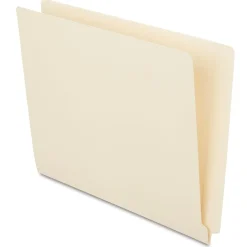 Staples Reinforced End-Tab File Folders, Letter Size, Manila, 250/Box (ST56685-CC)