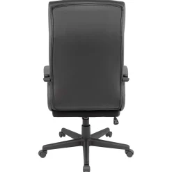Staples Rutherford Luxura Ergonomic Faux Leather Swivel Manager Chair, Black (ST45608V-CC)