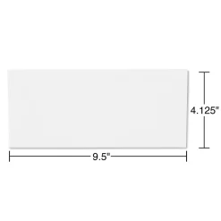 Staples Security Tinted #10 Business Envelopes, 4 1/8