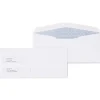 Staples Security Tinted #10 Double Window Envelopes, 4 1/8" x 9 1/2", White, 500/Box (ST20137)